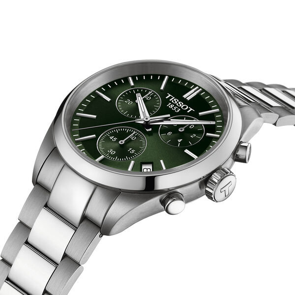 PR 100 Quartz Chronograph 40 mm Stainless Steel