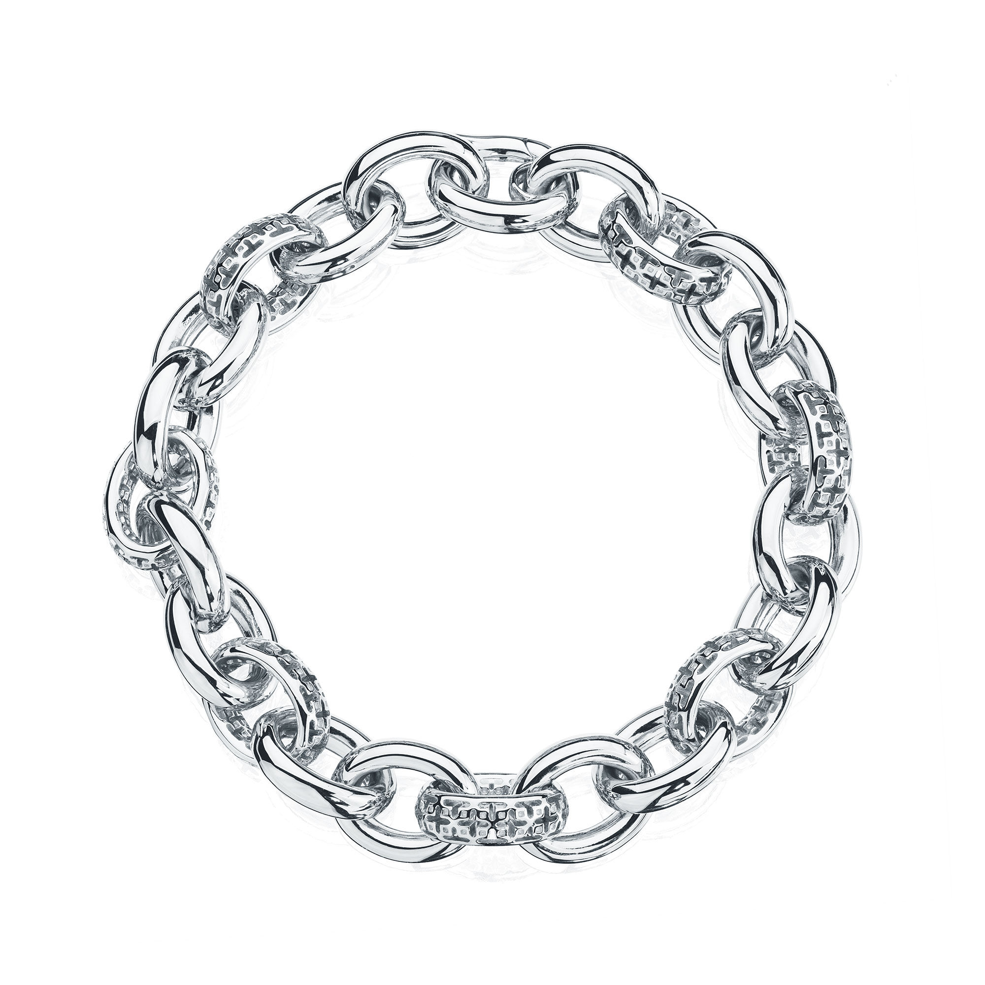 Birks Muse Open Link Bracelet in Sterling Silver