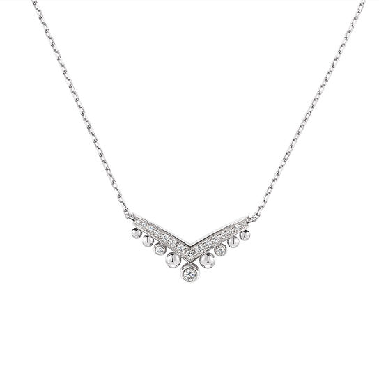 Chaumet Josephine Aigrette White Gold and Diamond Pendant 85959 image number 0