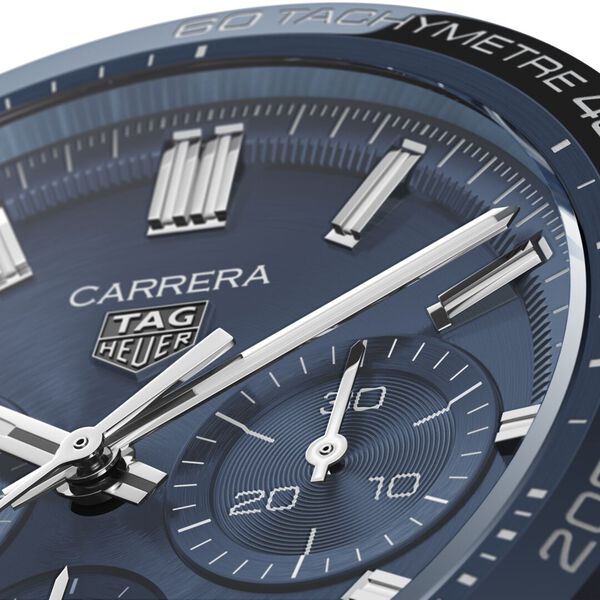 Carrera Automatic Chronograph 44 mm Stainless Steel