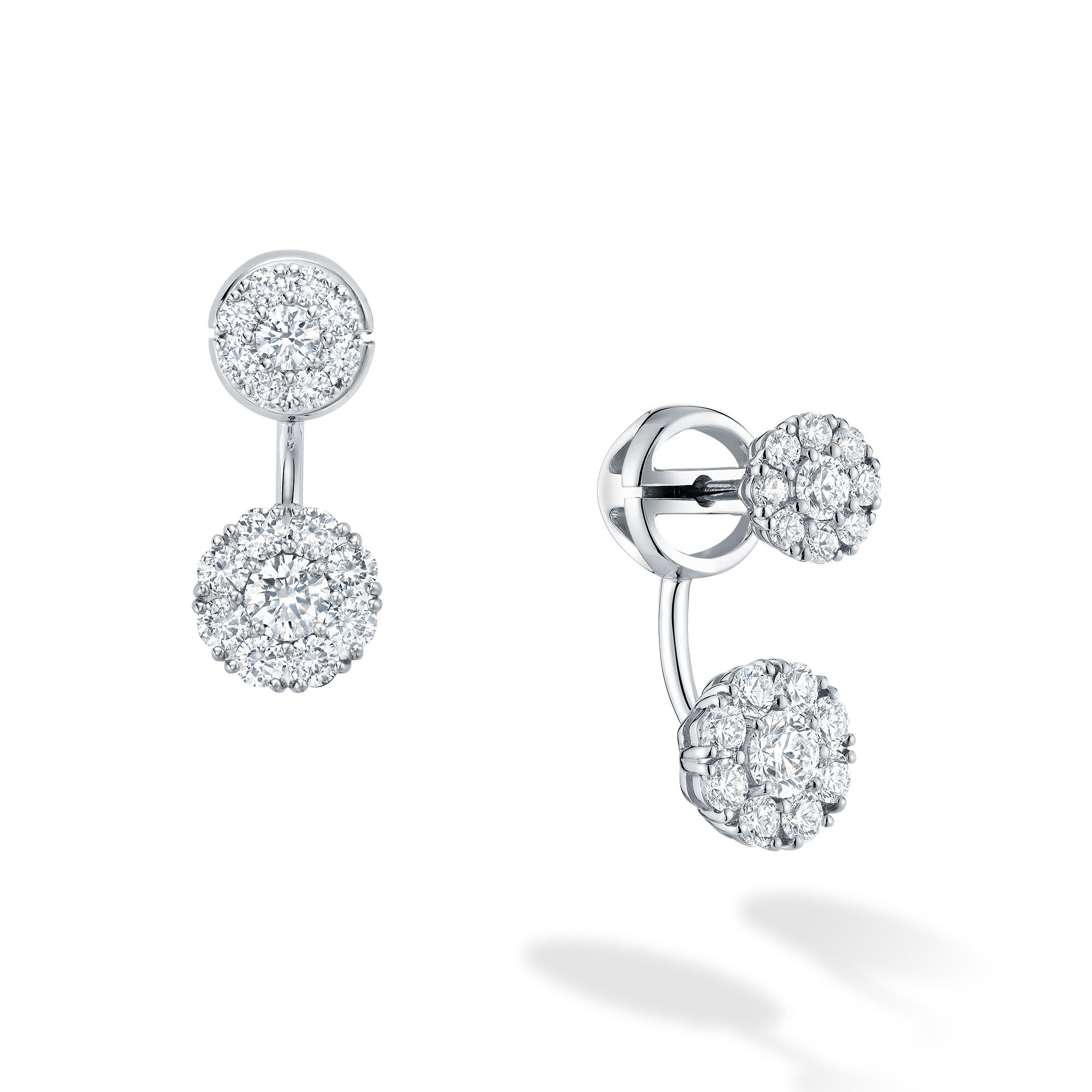 Maison birks shop snowflake earrings