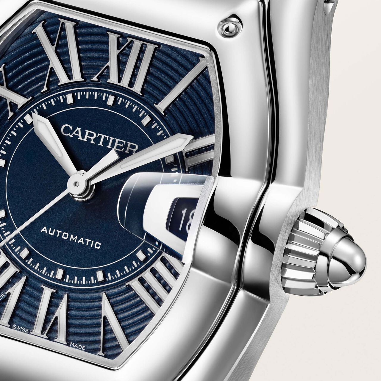 Cartier Roadster Large Automatic 47 X 39 mm Stainless Steel image number 2
