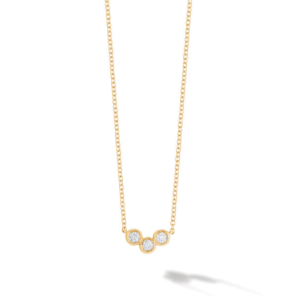 Pendentif en diamants Splash, or jaune
