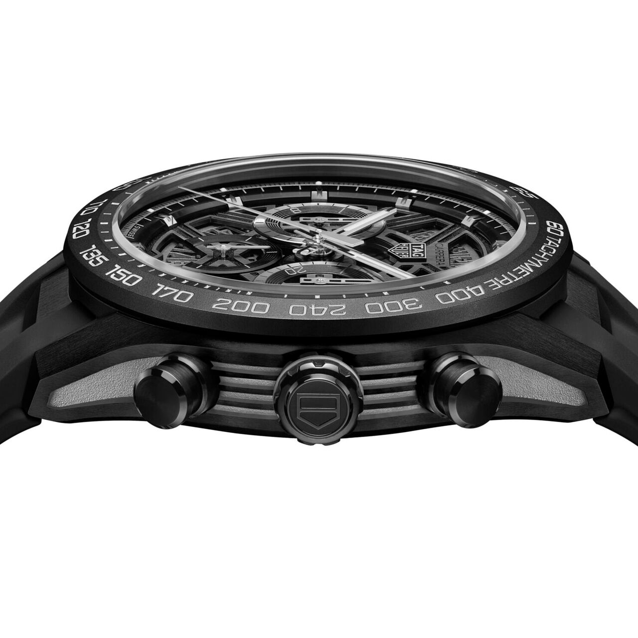 TAG Heuer Carrera Extreme Sport 44 mm chronographe automatique en titane DLC image number 2