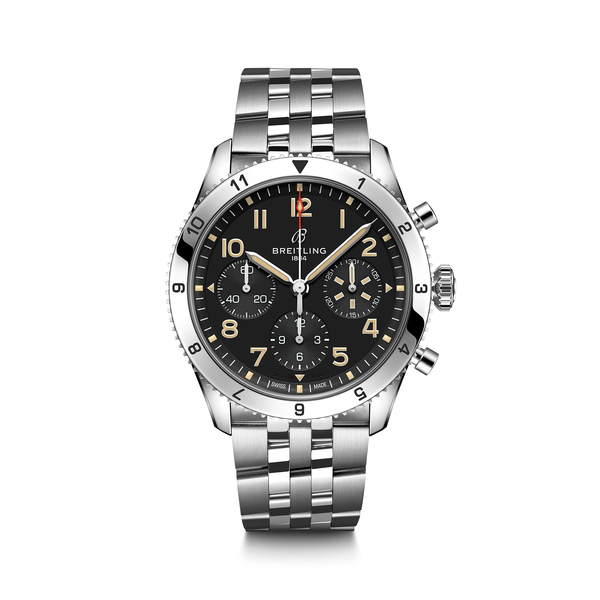 Classic AVI P-51 Mustang Automatic Chronograph 42 mm Stainless Steel