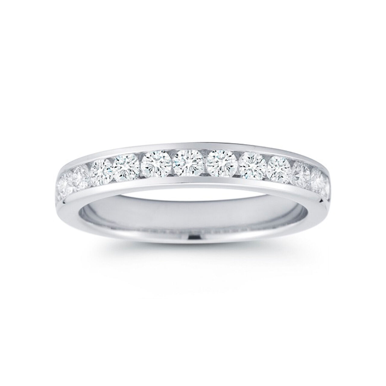 Bijoux Birks 0.72Ct Diamond Channel Set 3.25Mm Wedding Band image number 0