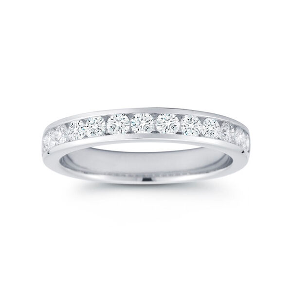 0.72ct Diamond Channel Set 3.25MM Wedding Band