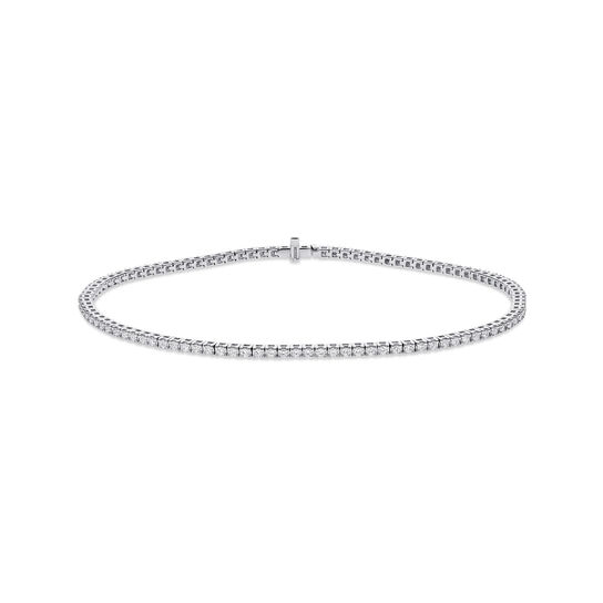 Birks Essentiels Bracelet en diamant de 1,05 carats et or blanc image number 0