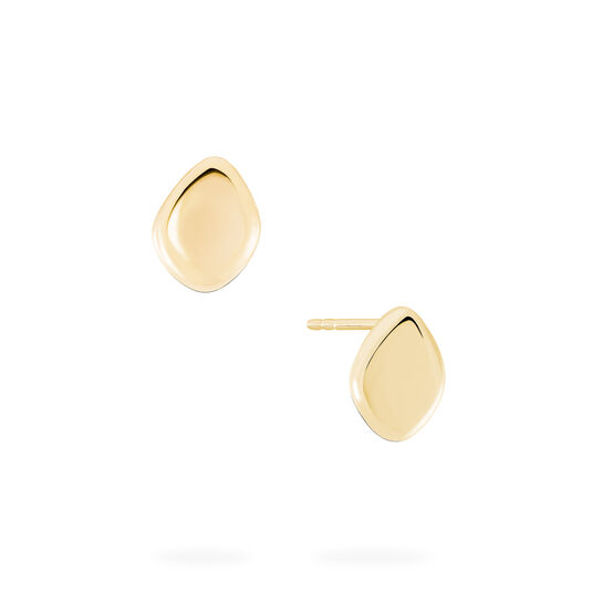 Birks Pebble Boucles d’oreilles sur clou en or jaune image number 0