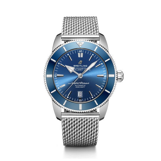 maison birks breitling superocean heritage b20 automatic 46 steel gun blue ab2020161c1a1 image number 0