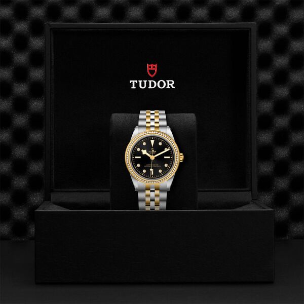 Black Bay One Automatic 39 mm Yellow Gold, Stainless Steel and Diamond