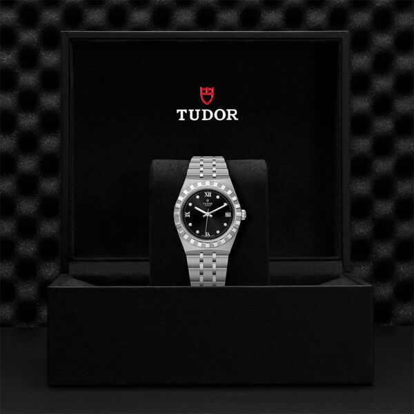 TUDOR Royal Automatic 34 mm Stainless Steel and Diamond