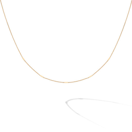 bijoux birks iconic yellow gold rosee du matin necklace image number 0