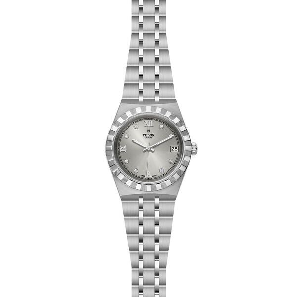 TUDOR Royal Automatic 34 mm Stainless Steel and Diamond
