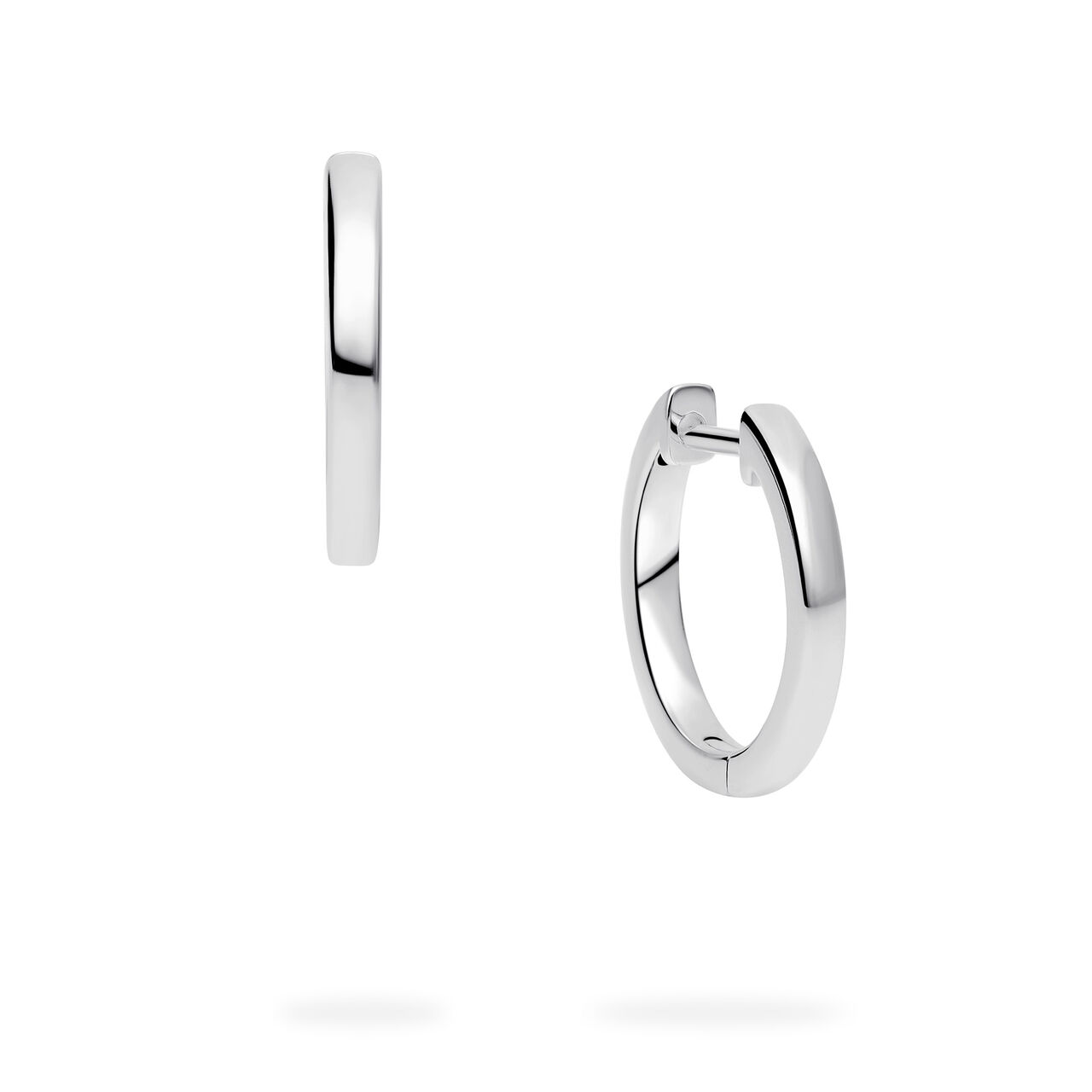 Birks Essentials Sterling Silver 15 mm Huggie Earrings image number 0