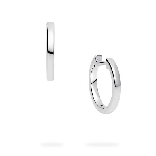 Birks Essentials Sterling Silver 15 mm Huggie Earrings image number 0
