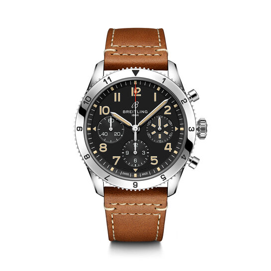 Breitling Classic AVI P-51 Mustang Automatic Chronograph 42 mm Stainless Steel image number 0