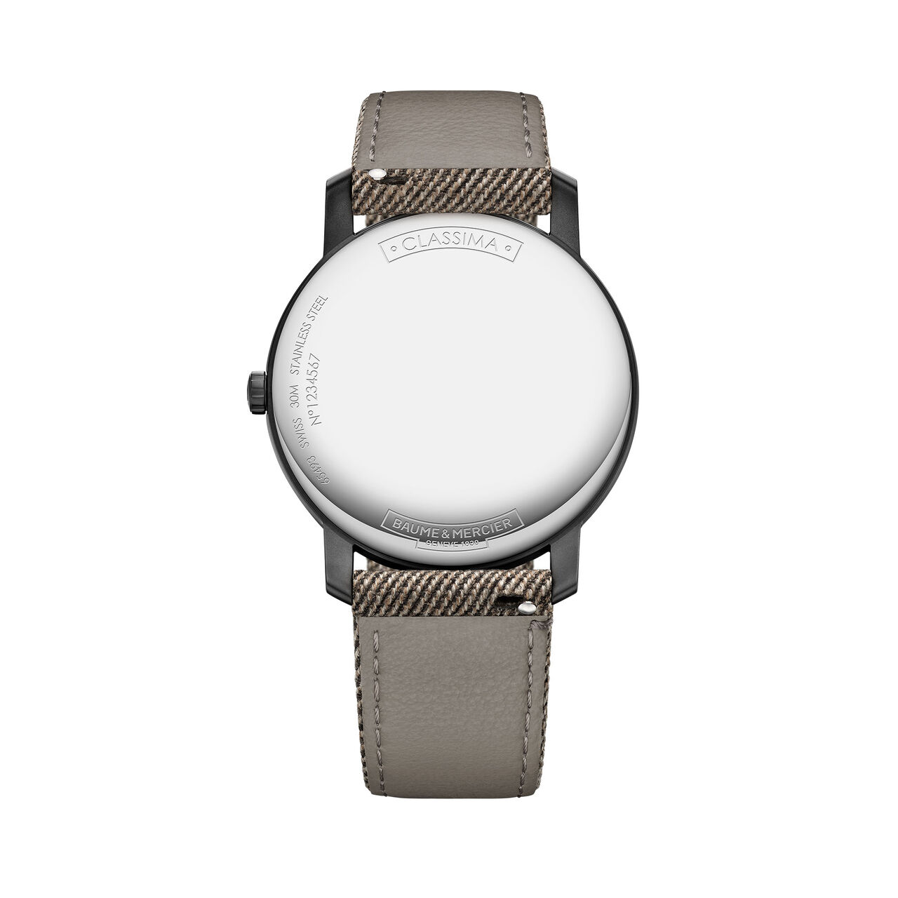 Baume & Mercier Classima Quartz 42 mm ADLC Stainless Steel image number 2