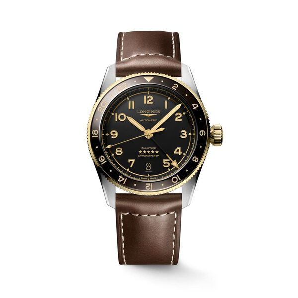 Spirit Zulu 39 mm GMT automatique en acier inoxydable et or jaune