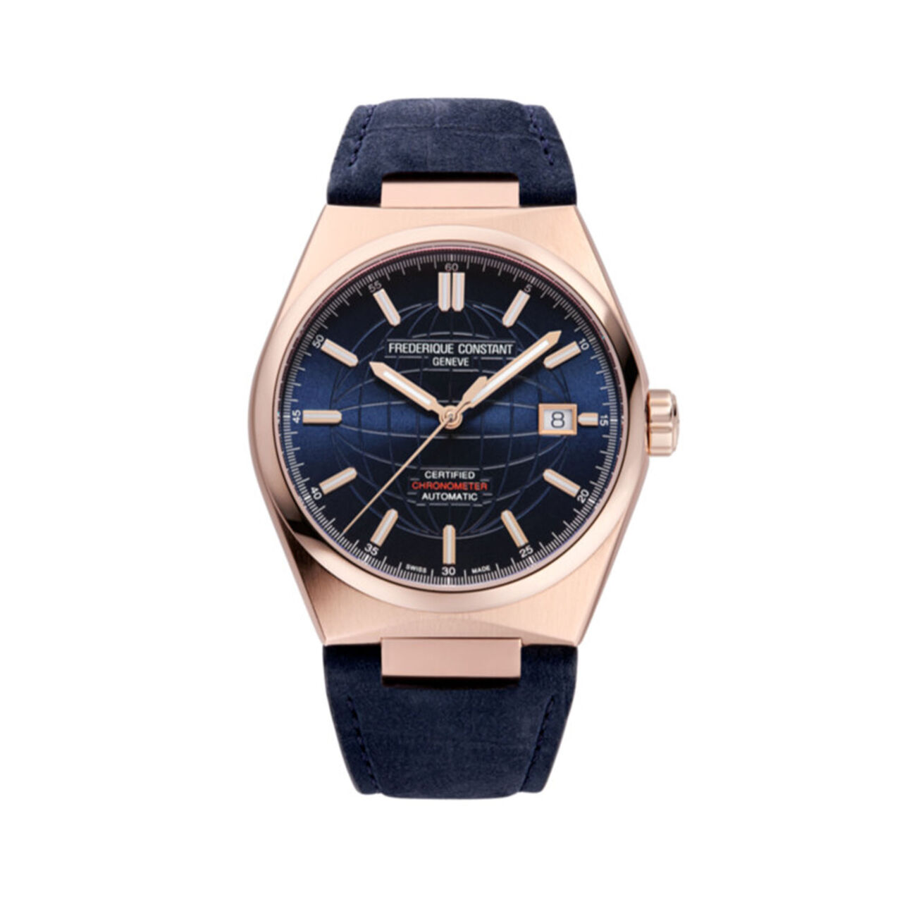 Frederique Constant Highlife Automatic 39 mm Rose Gold Plated Stainless Steel FC-303N3NH4 image number 0
