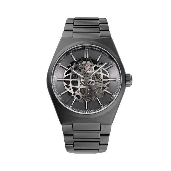 Highlife Skeleton 41 mm automatique en acier inoxydable PVD titane