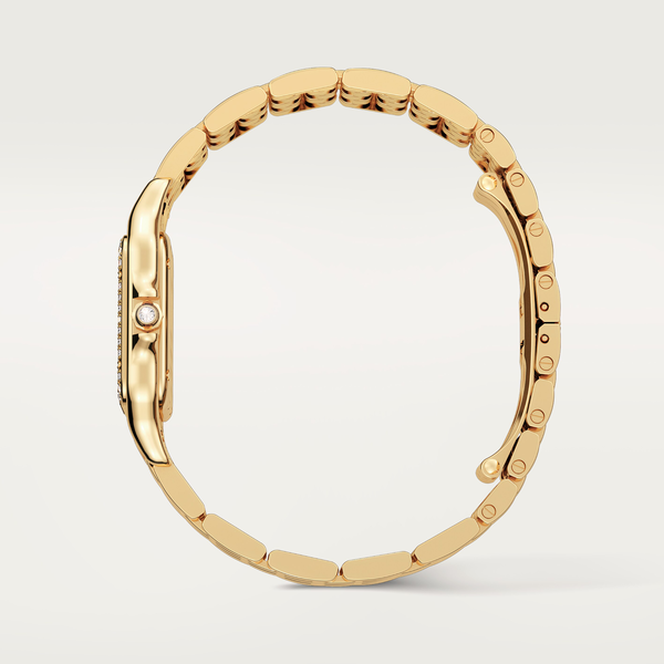 Panthère de Cartier Medium Quartz 27 x 36 mm Yellow Gold and Diamond