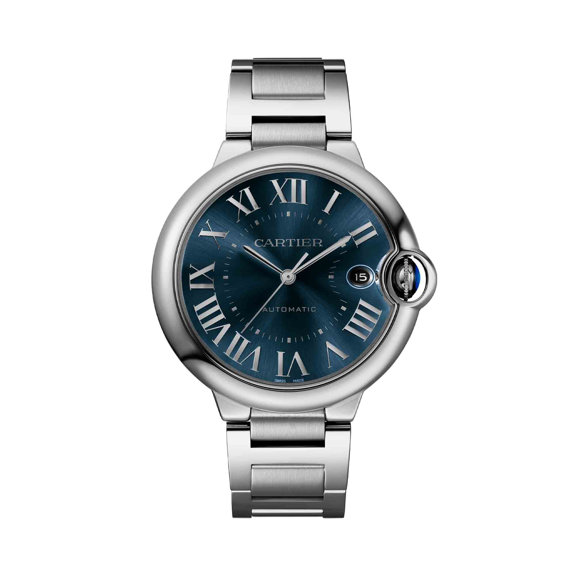 Cartier automatic 2025 stainless steel