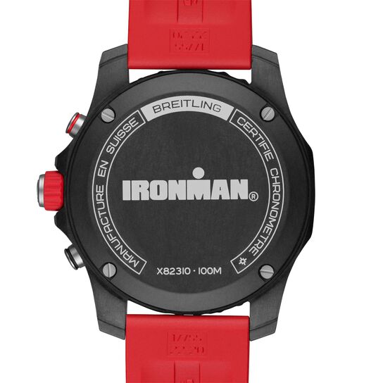 breitling-professional-endurance-pro-ironman-44-steel-red-rubber-x823109a1k1s1-back image number 1