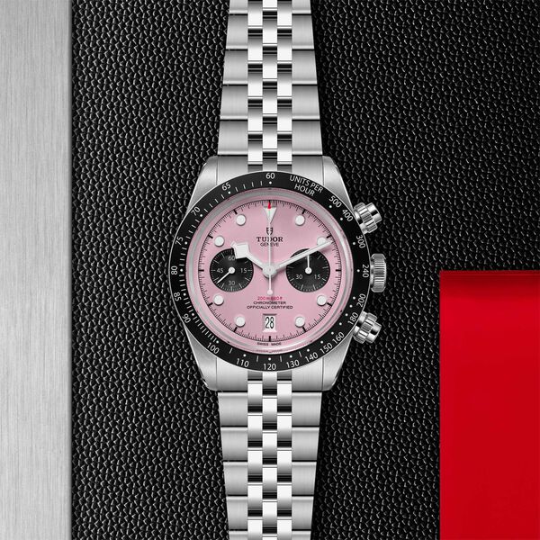 Black Bay 41 mm chronographe automatique en acier inoxydable