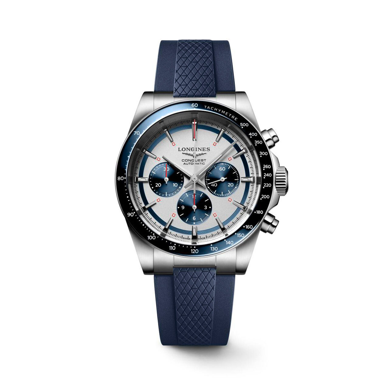 Longines Conquest Automatic Chronograph 42 mm Stainless Steel L3.835.4.98.9 image number 0