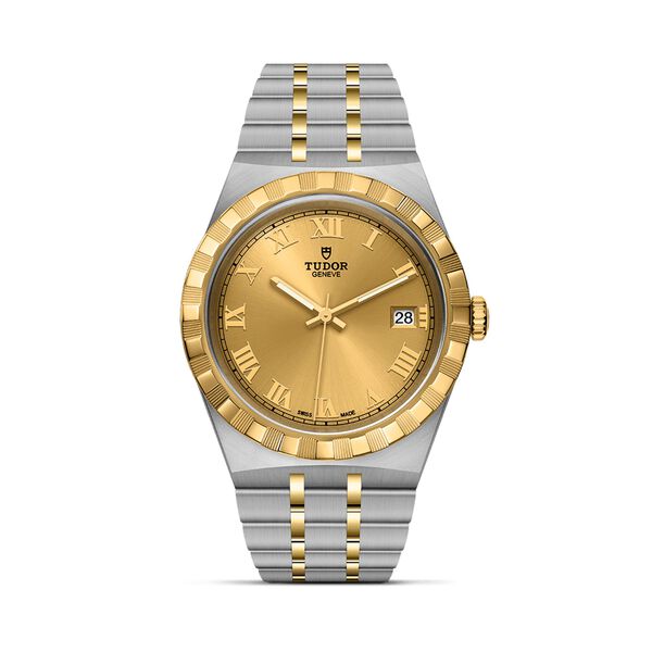 TUDOR Royal Automatic 38 mm Yellow Gold and Stainless Steel