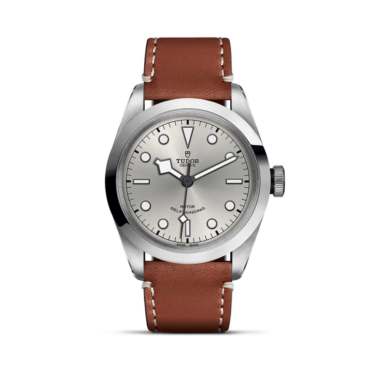 Tudor Black Bay 41 41Mm Steel Case Brown Leather Strap image number 0