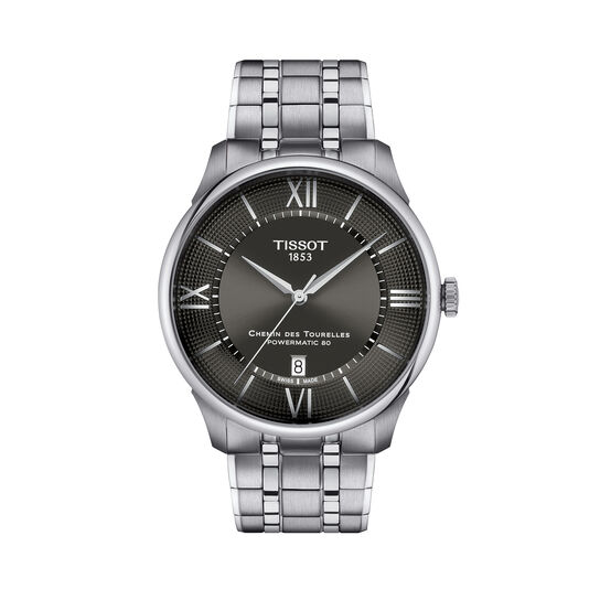 Tissot Chemin des Tourelles 42 mm automatique en acier inoxydable image number 0