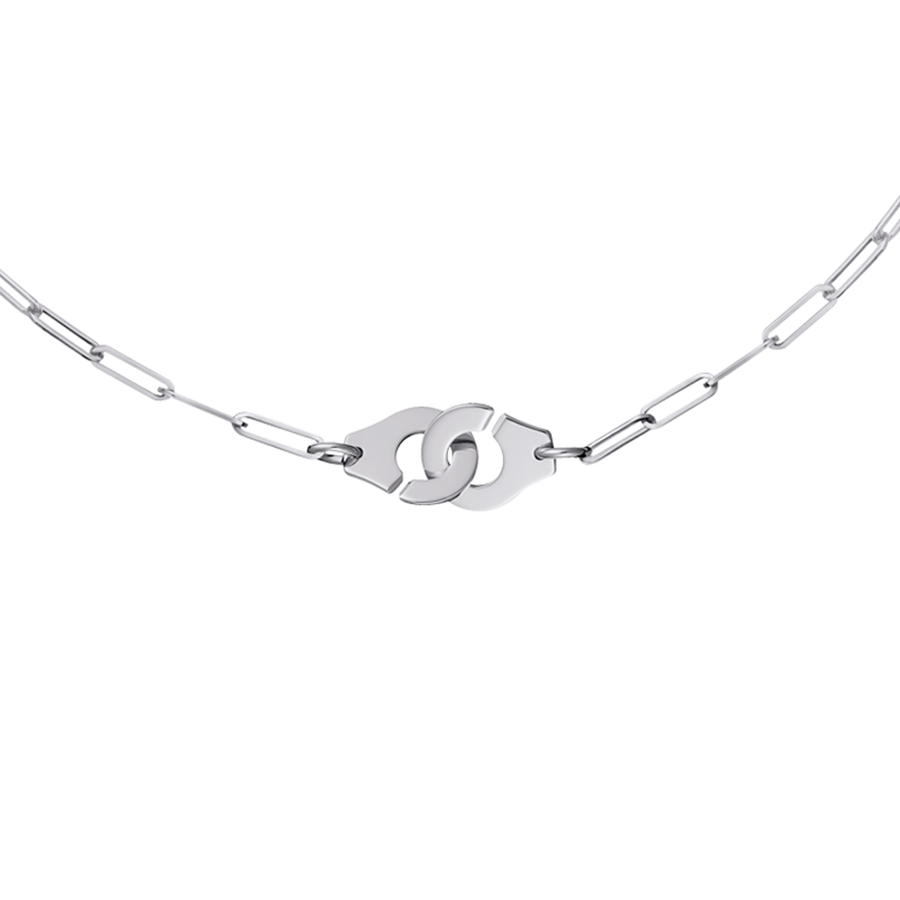 Dinh Van Menottes R10 White Gold Necklace 654107 Front image number 0
