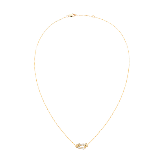 Yellow Gold and Diamond Pav&eacute; Pendant image number 2