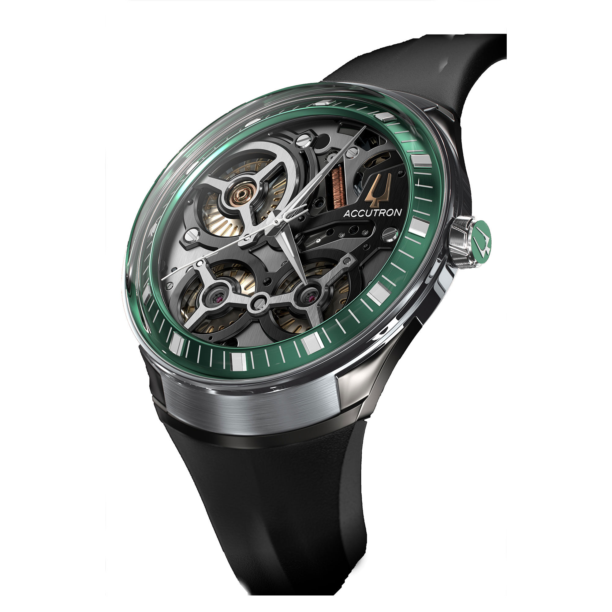 Bulova accutron stainless steel watch outlet