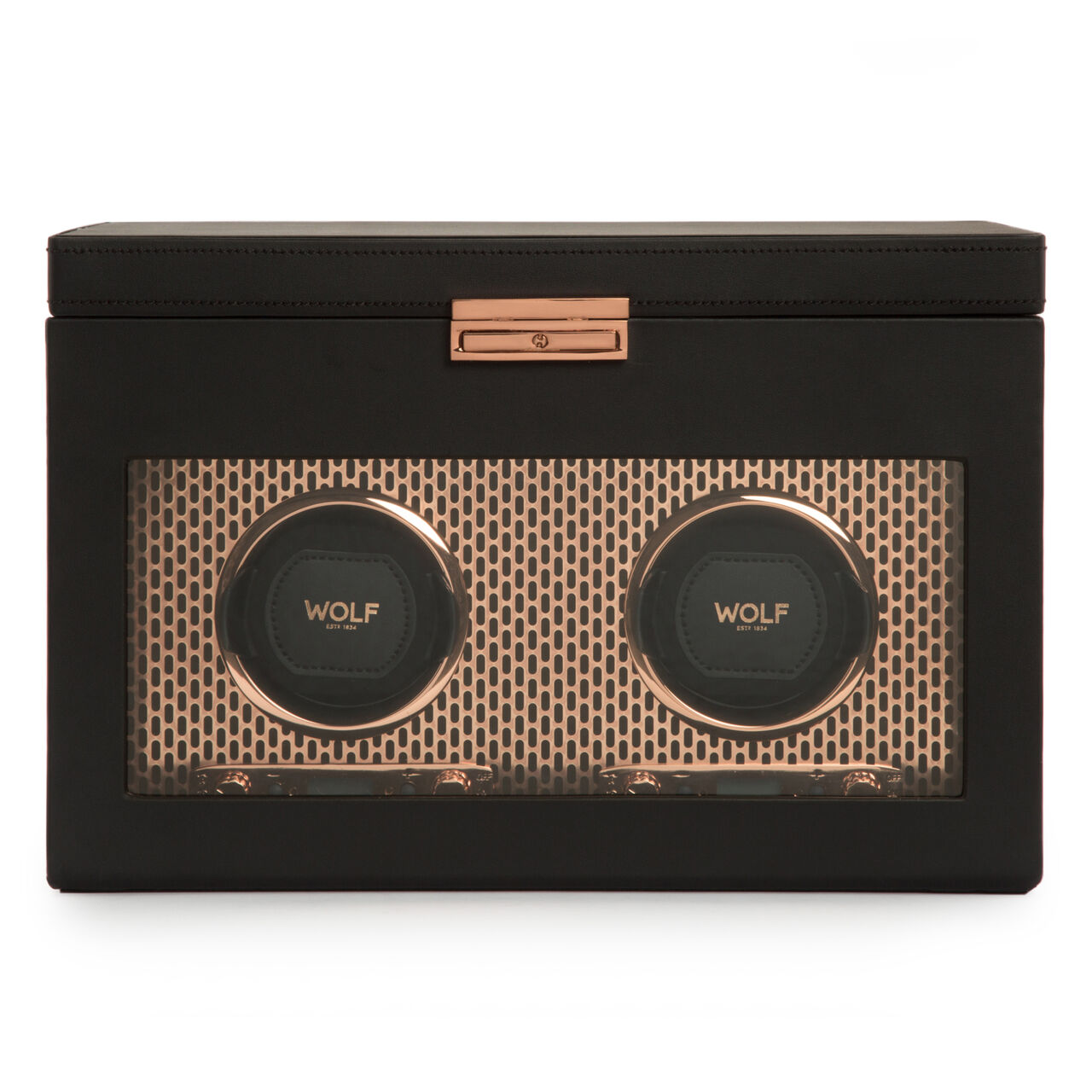 maison birks wolf axis copper double winder with storage 469316 image number 0