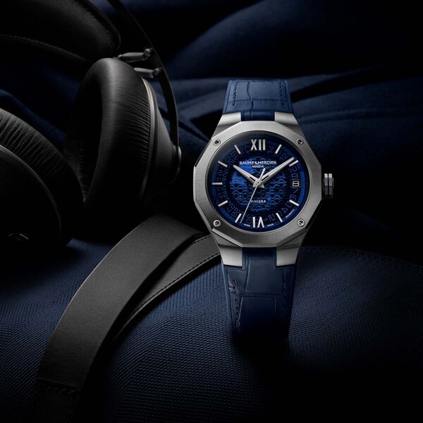 Riviera 39 mm automatique en acier inoxydable
