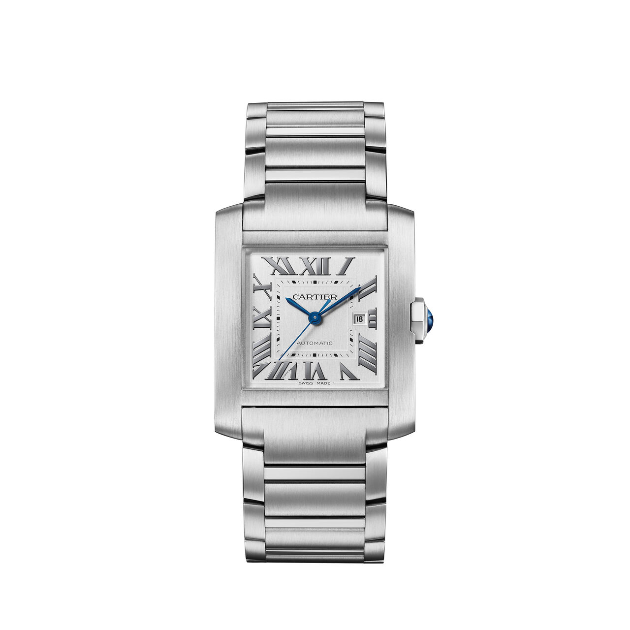 Cartier Tank Française Large Model Automatic 30 X 36 mm Stainless Steel CRWSTA0067 Front image number 0