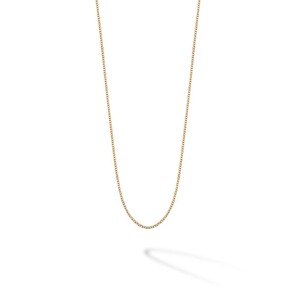 Yellow Gold Rolo 60 Chain Necklace