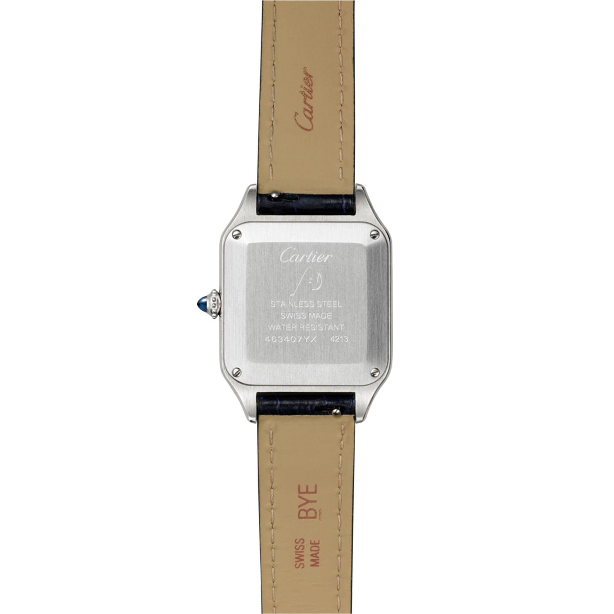 Santos Dumont Small Model Quartz 38 mm Stainless Steel Cartier