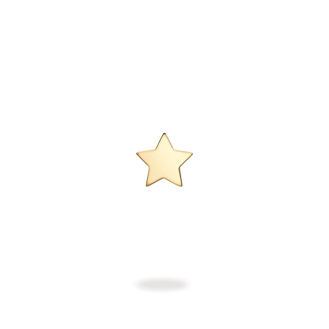 Birks Essentials Yellow Gold Single Star Earring image number 0