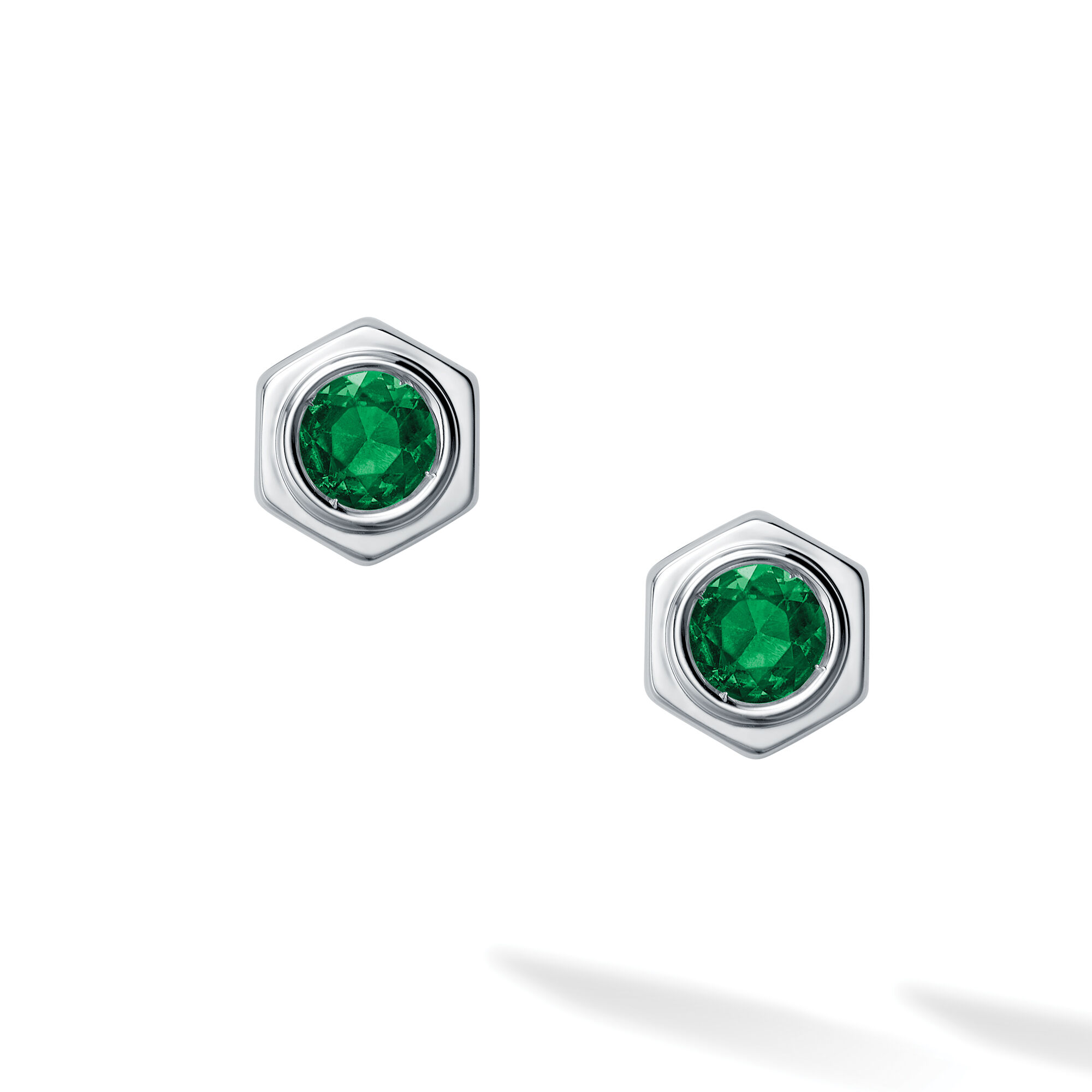Earrings with hotsell emerald stone
