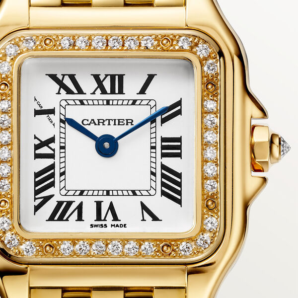 Panthère de Cartier Small Quartz 22 X 30 mm Yellow Gold and Diamond