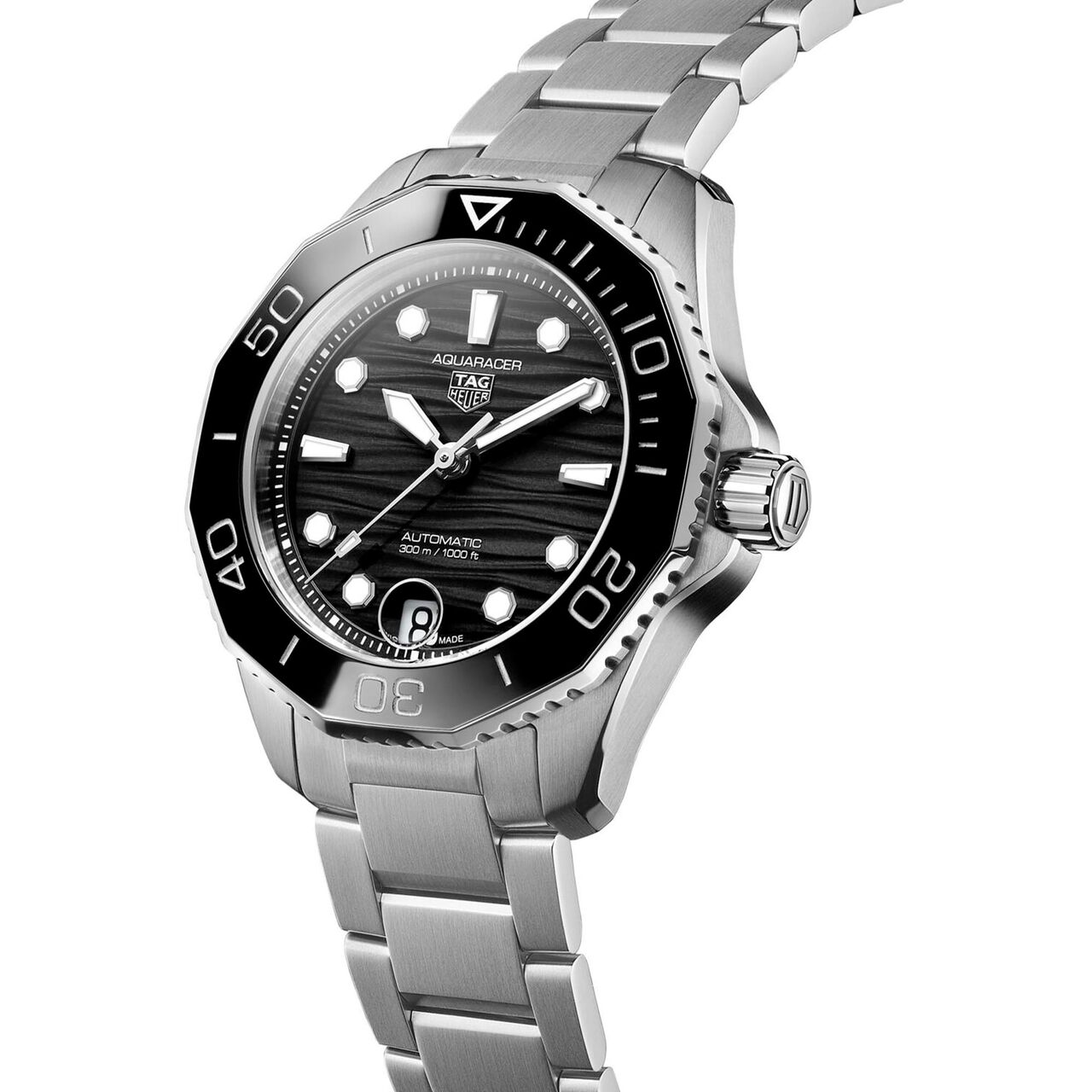 tag heuer aquaracer automatic steel 36mm wbp231d.ba0626 angle image number 1