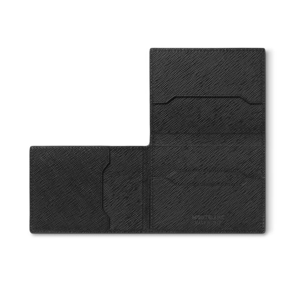Porte-cartes Sartorial Trio 4 cartes noir