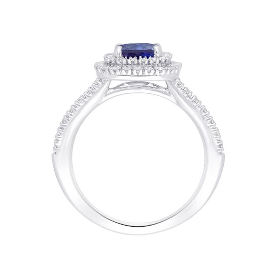 maison birks salon sapphire double diamond halo ring sg05251r bs standing front image number 1