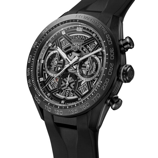 Carrera Extreme Sport 44 mm chronographe automatique en titane DLC