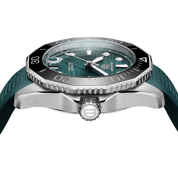 Aquaracer Lagoon Professional 300 Automatic 36 mm Stainless Steel and Diamond