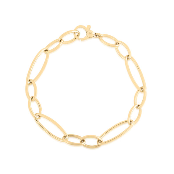 Classic Gold  Yellow Gold Chain Bracelet